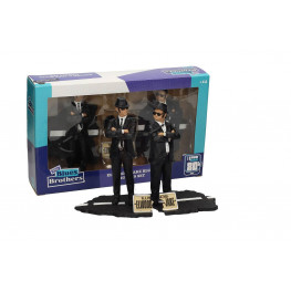 Blues Brothers Movie Icons socha 2-Pack Jake & Elwood 18 cm